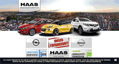 Desktop Screenshot of haas-automobile.de
